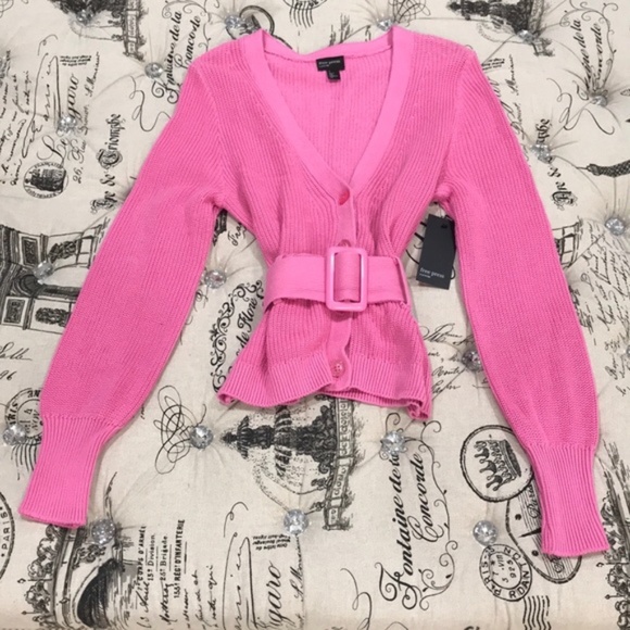 Free Press Belted V-Neck Cardigan - Picture 6 of 7